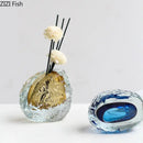 GobekUsa Glass Vase for Flowers | Elegant Wrinkle Design | Room Decor & Floral Arrangement