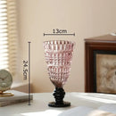 GobekUsa Glass Vase for Hydroponics Plant Pot Room Decor & Flower Arrangement