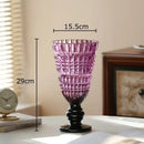 GobekUsa Glass Vase for Hydroponics Plant Pot Room Decor & Flower Arrangement