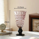 GobekUsa Glass Vase for Hydroponics Plant Pot Room Decor & Flower Arrangement