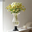 GobekUsa Glass Vase for Hydroponics Plant Pot Room Decor & Flower Arrangement