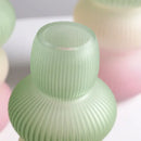 GobekUsa Glass Vase Geometric Gradient Flowerpot Terrarium Home Decoration