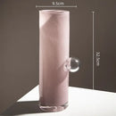 GobekUsa Glass Vase Geometric Sphere Fruit Bowl Storage Container for Flowers and Accessories