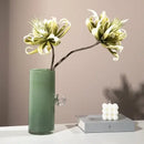 GobekUsa Glass Vase Geometric Sphere Fruit Bowl Storage Container for Flowers and Accessories