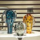 GobekUsa Glass Vase Hot Air Balloon Home Decor Accessory