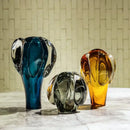 GobekUsa Glass Vase Hot Air Balloon Home Decor Accessory