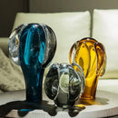 GobekUsa Glass Vase Hot Air Balloon Home Decor Accessory