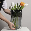 GobekUsa Glass Vase Hydroponics Desk Decoration Floral Arrangement Room Decor