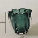 GobekUsa Glass Vase Hydroponics Desk Decoration Floral Arrangement Room Decor