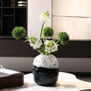 GobekUsa Glass Vase Hydroponics Flower Pot Gradient Desk Decor Room Aesthetic Elegant Vase
