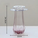 GobekUsa Glass Vase Hydroponics Table Decoration Flowers Arrangement Room Decor