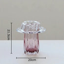 GobekUsa Glass Vase Hydroponics Table Decoration Flowers Arrangement Room Decor