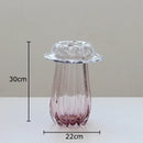 GobekUsa Glass Vase Hydroponics Table Decoration Flowers Arrangement Room Decor