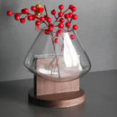 GobekUsa Glass Vase Terrarium Home Decoration Accessory