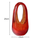 GobekUsa Glass Vase Terrarium Water Droplets Flower Arrangement Home Decoration Accessories