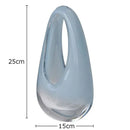 GobekUsa Glass Vase Terrarium Water Droplets Flower Arrangement Home Decoration Accessories
