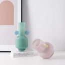 GobekUsa Glass Vase with Ears: Floral Arrangement Accessory