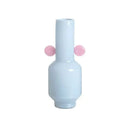 GobekUsa Glass Vase with Ears: Floral Arrangement Accessory
