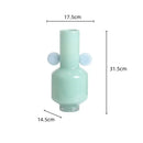 GobekUsa Glass Vase with Ears: Floral Arrangement Accessory