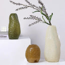 GobekUsa Glass Vase with Irregular Patterns for Flower Arrangement and Home Decor