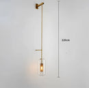 GobekUsa Glass Wall Art Light: Modern Loft Style Decor for Living Room, Bathroom, Dining Room