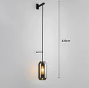 GobekUsa Glass Wall Art Light: Modern Loft Style Decor for Living Room, Bathroom, Dining Room