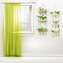 GobekUsa Glass Wall Hanging Planters with Wooden Holder by Decorbites