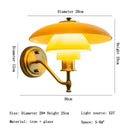 GobekUsa Glass Wall Lamp Danish Design Chrome Light E27 for Home Decor & Living Room
