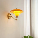 GobekUsa Glass Wall Lamp Danish Design Chrome Light E27 for Home Decor & Living Room