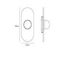 GobekUsa Glass Wall Lamp for Home Bedroom Staircase Decor