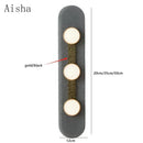 GobekUsa Glass Wall Lamp for Home Bedroom Staircase Decor