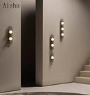 GobekUsa Glass Wall Lamp for Home Bedroom Staircase Decor