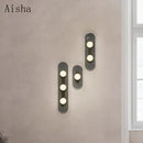GobekUsa Glass Wall Lamp for Home Bedroom Staircase Decor