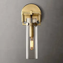 GobekUsa Glass Wall Lamp Industrial Style Retro Sconce for Bedroom Study Loft Dining Room