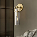 GobekUsa Glass Wall Lamp Industrial Style Retro Sconce for Bedroom Study Loft Dining Room