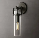 GobekUsa Glass Wall Lamp Industrial Style Retro Sconce for Bedroom Study Loft Dining Room