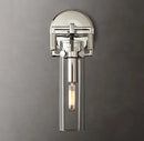 GobekUsa Glass Wall Lamp Industrial Style Retro Sconce for Bedroom Study Loft Dining Room