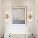 GobekUsa Glass Wall Lamp Iron LED Light for Home Decor & Illumination
