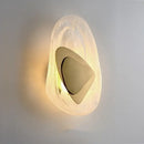 GobekUsa Glass Wall Lamp LED Sconce Minimalist Design for Bedroom Living Room Aisle