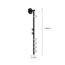 GobekUsa Glass Wall Lamp | Minimalist Design for Hotel Villa Living Room & Bedroom