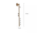 GobekUsa Glass Wall Lamp | Minimalist Design for Hotel Villa Living Room & Bedroom