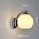 GobekUsa Glass Wall Lamp: Modern Aisle & Bedroom Wall Lights with Nordic Design