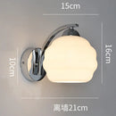 GobekUsa Glass Wall Lamp: Modern Aisle & Bedroom Wall Lights with Nordic Design