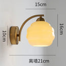 GobekUsa Glass Wall Lamp: Modern Aisle & Bedroom Wall Lights with Nordic Design