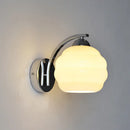 GobekUsa Glass Wall Lamp: Modern Aisle & Bedroom Wall Lights with Nordic Design