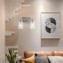 GobekUsa Glass Wall Lamp: Nordic Industrial LED Sconce for Living Bedroom, Kitchen, Dining - Modern Indoor Lighting