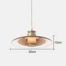 GobekUsa Glass Wall Lamp: Nordic Minimalist LED for Dining, Living, Bedroom