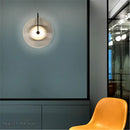 GobekUsa Glass Wall Lamp Nordic Minimalist T Model Sconce Light for Home Decor
