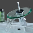 GobekUsa Glass Waterfall Basin Sink Faucet