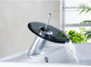 GobekUsa Glass Waterfall Basin Sink Faucet